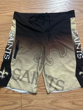 NFL New Orleans Saints Men’s Swim Trunks Shorts 34